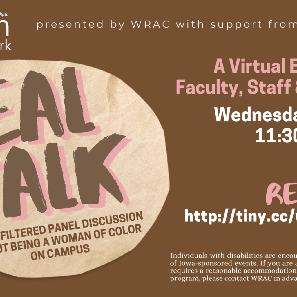 WOCN Real Talk! A Virtual Panel Discussion promotional image